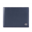 Piquadro Splash men's wallet blue - PU257SPLR / BLBL