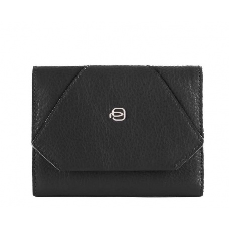 Piquadro Muse women's wallet in black - PD4145MUR / N