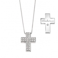Salvini Croce Halskette Die Zeichen mit Diamanten - 20067606