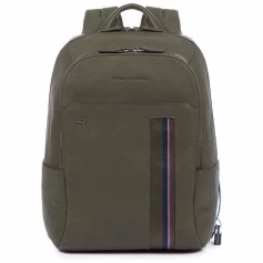 Unisex rucksack Piquadro B3S green - CA3214B3S / VE