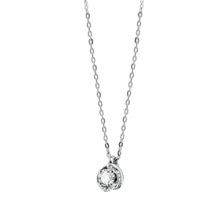 Salvini necklace with round diamond Abbraccio 20062773