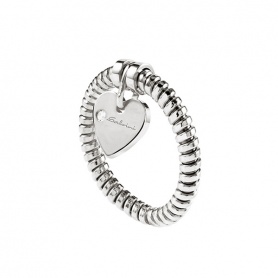 Salvini heart ring with pendant diamond - 20069033