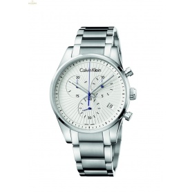 CALVIN KLEIN Steadfast watch - Silver steel bracelet - K8S27146