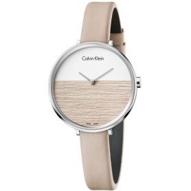 Calvin Klein Rise watch - Leather strap - K7A231XH