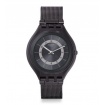 Watch Swatch Skin Skinight Milanese shirt black and silver - SVUB105M