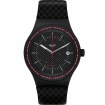 Swatch orologio Sistem Damier Sistem51 nero rosso - SUTB406