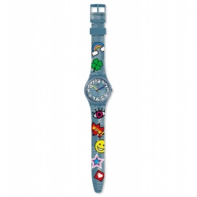 Swatch-Uhr Tacoon Fantasy-Patches für Emoticon - GS155