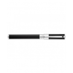 Dupont penna roller Initial RB Black & chromo argento - 262200