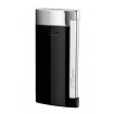 Dupont lighter line Slim7 black color with silver chrome - 027700