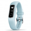 Garmin Vivosmart4 Uhr blau / silber Fitness Smartwatch