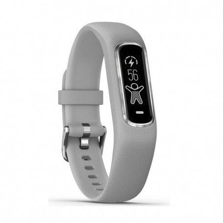 Garmin Vivosmart4 Uhr grau / silber Fitness Smartwatch