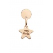 Queriot Mon Etoile earring in rose gold with star