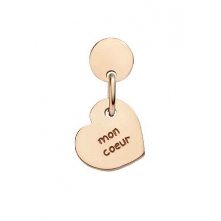 Queriot Mon Coeur earring in rose gold with heart