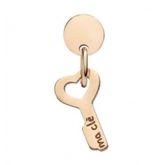 Queriot Ma Clé earring in rose gold with key