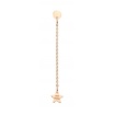 Queriot Mon Etoile pendant earring in gold with star