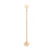 Queriot pendant in rose gold with quatrefoil