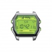 I AM green fluorescent and burnished IAM103 digital watch