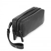 Piquadro Urban Pouch black with three hinges with handle