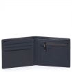 Piquadro Urban men's slim wallet blue - PU4823UB00R / BLUE