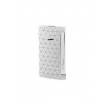 Dupont lighter Slim7 line silver silver color with diamonds - 027716