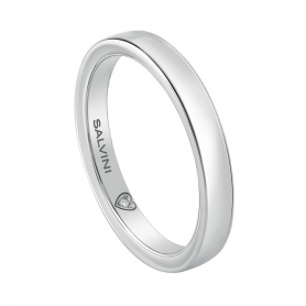 Salvini wedding ring in white gold and diamond Comfortable beating - 20077687