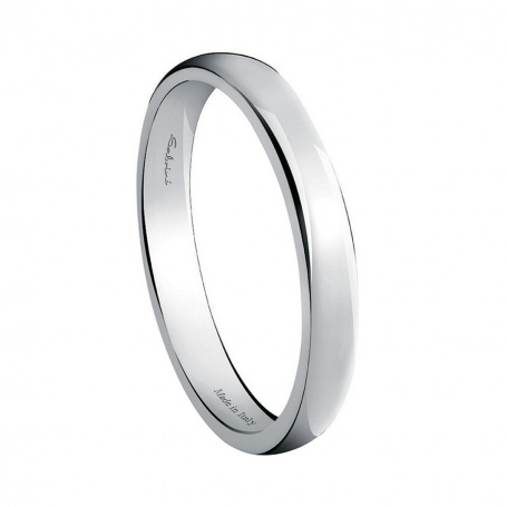 Salvini Wedding Ring in white gold comfortable First Date - 20021818