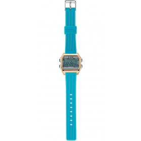 I AM Women's Digital Watch light blue / aqua green
