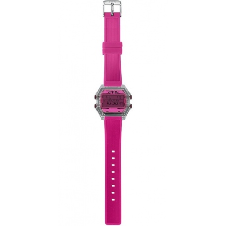 I AM fuchsia women's digital watch - IAM009209