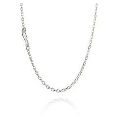 Silver chain necklace Filodellavita cm38-45