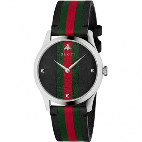 Gucci Men's G-Timeless Contemporary Leather Watch - YA1264079
