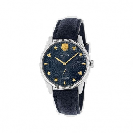 Gucci men's watch G-Timeless automatic blue - YA126347