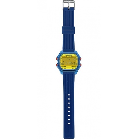 Men's digital watch I AM yellow / blue - IAM106302