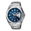 Casio Edifice watch, steel date display - EF-129D-2AVEF
