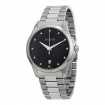 Gucci G-Timeless Medium black watch and diamonds YA126457