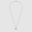 Gucci Unisex Halskette mit GG Silber Anhänger - YBB455535001