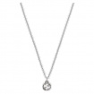 Gucci unisex necklace with GG silver pendant - YBB455535001