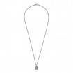 Collana Gucci con cubo G Quadro pendente in argento - YBB552768001