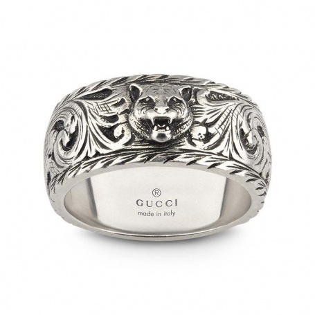 Unisex Gucci Ring mit Katzen Detail - YBC433571001