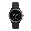 Fossil Uhr Smartwatch Sport schwarz Silikon - FTW4019