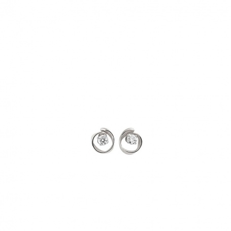 Dune Solo Earrings-GOR1584W