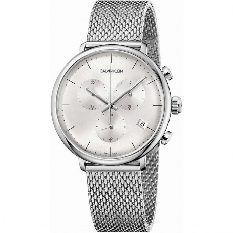 Orologio Calvin Klein cronografo High Noon silver - K8M27126
