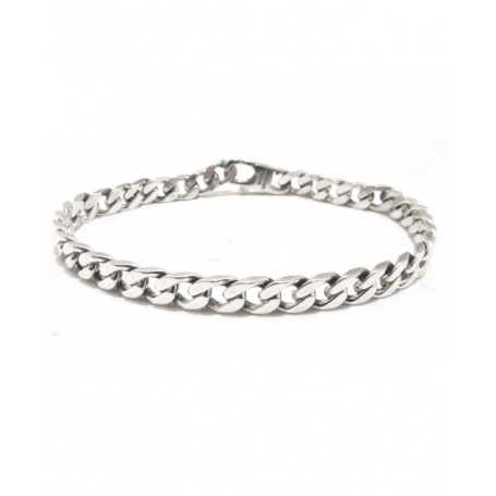 Spadarella Man chain bracelet in silver lobster clasp