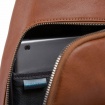 Piquadro leather shoulder bag Black Square - CA4827B3 / CU