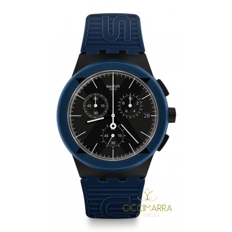 Orologio Swatch uomo X-District Blue - SUSB418