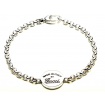 Vintage logo bracelet-YBA311096001017