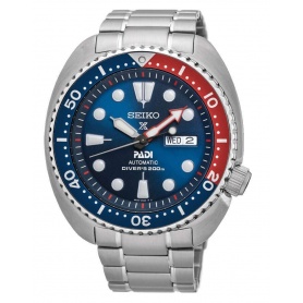 Seiko Prospex Padi watch red blue automatic SRPA21K1 steel