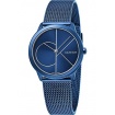 CK Minimal watch M Milanese blue steel BLU - K3M51T5N