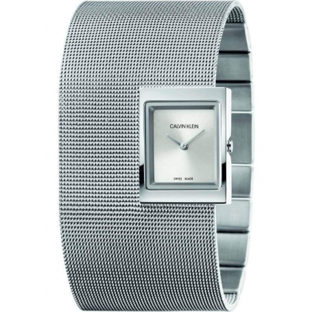 Watch CK offsite steel cuff bracelet - K9K23124
