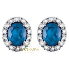 Orecchini Salvini Dora con diamanti e zaffiri blu 20057650