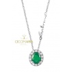 Salvini Dora Halskette mit Smaragd und Diamanten 20057647